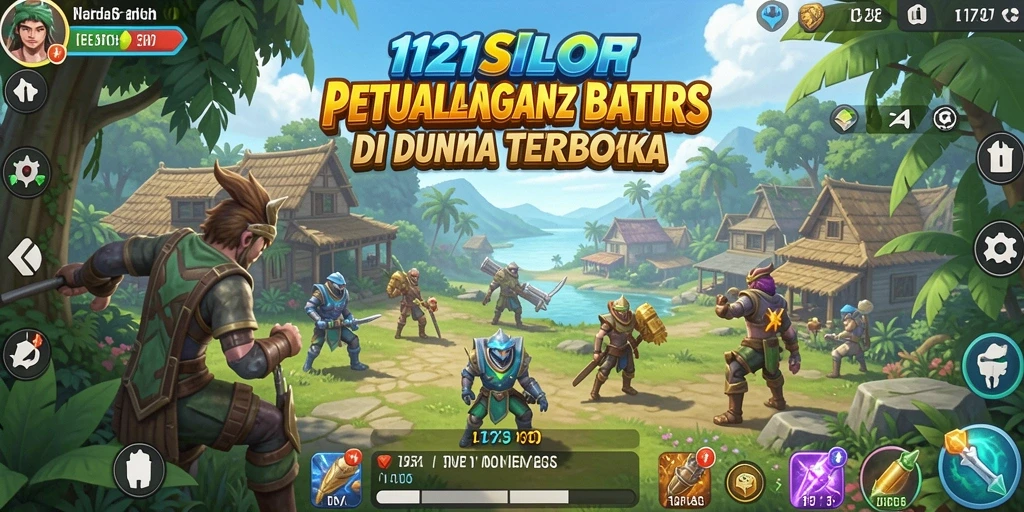 Tampilan gameplay Open World yang menakjubkan di 1121SLOT.