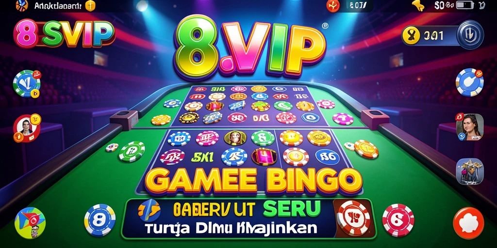 Tangkapan layar gameplay Bingo yang seru di 8SVIP.
