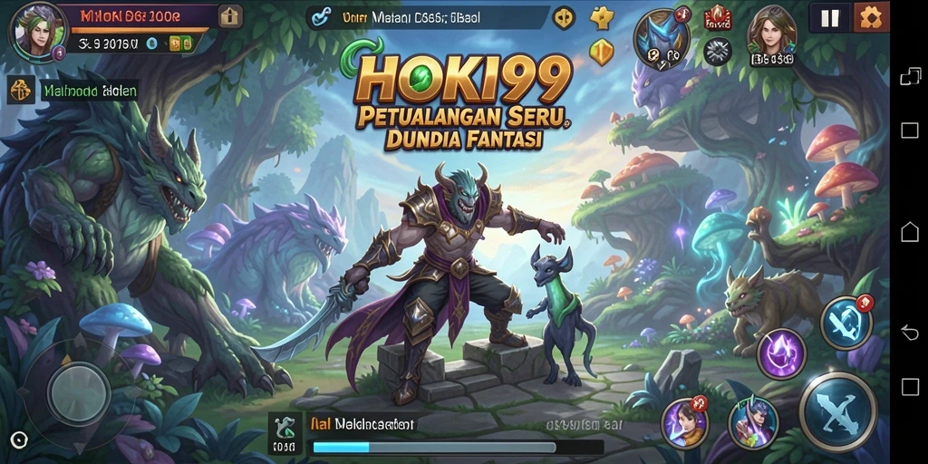 Tampilan gameplay HOKI99 yang menantang dan menarik dalam dunia petualangan.