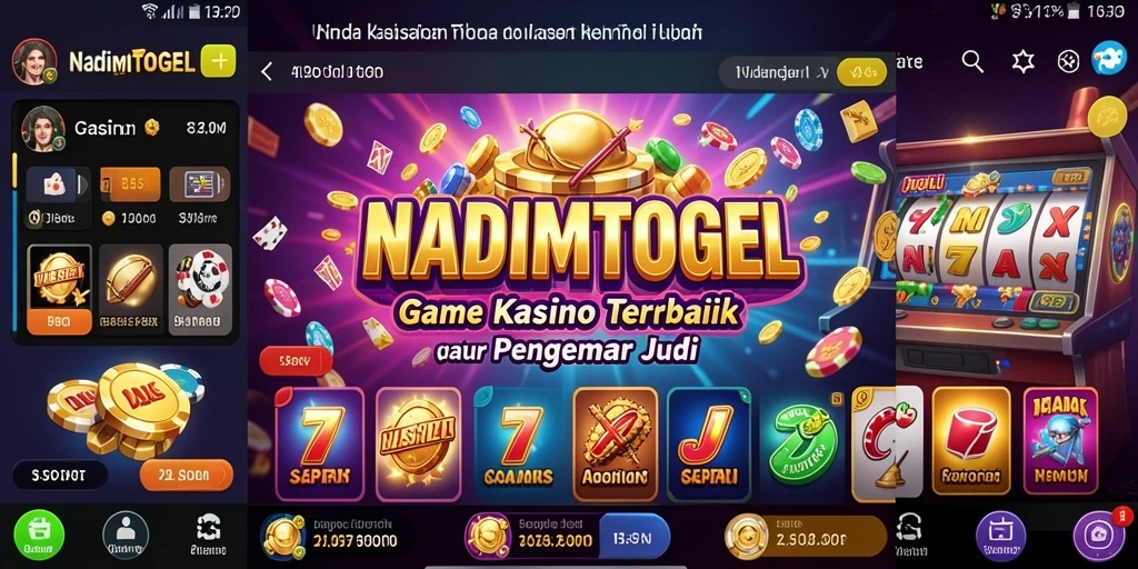 Gambaran gameplay NADIMTOGEL dengan suasana kasino yang nyata.