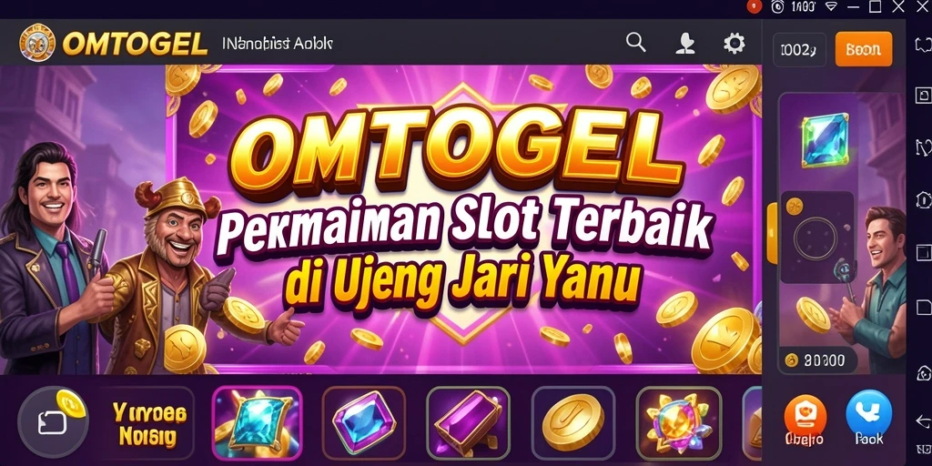 Tampilan menarik dari gameplay Slot di OMTOGEL yang mendebarkan.
