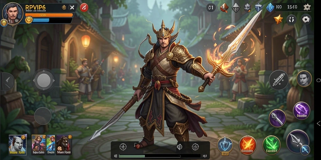 Tampilan gameplay RPVIP6 yang menarik dengan strategi mendebarkan.