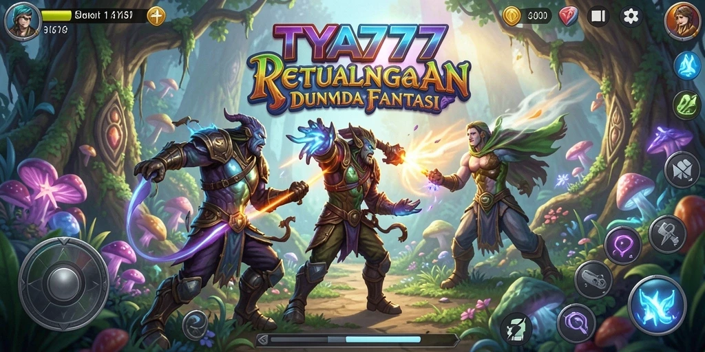 Tampilan gameplay TYA777 yang penuh aksi dan seru.